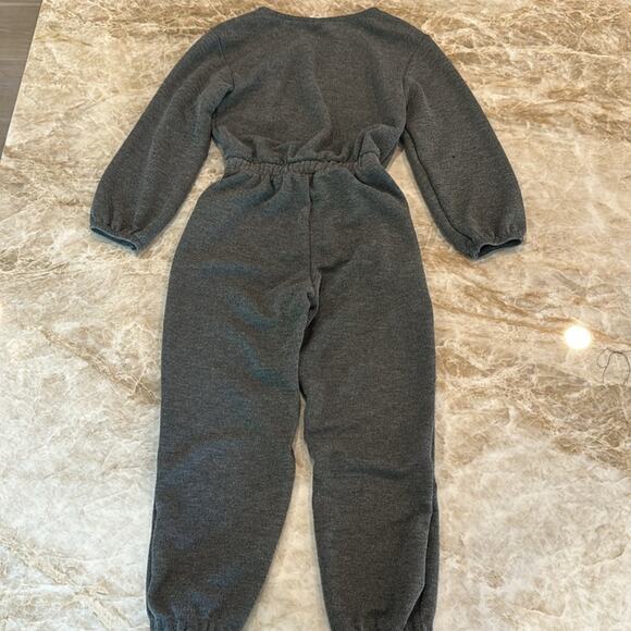 Zara Kids Gray Button Front Jumpsuit size 10 years - Picture 7 of 7